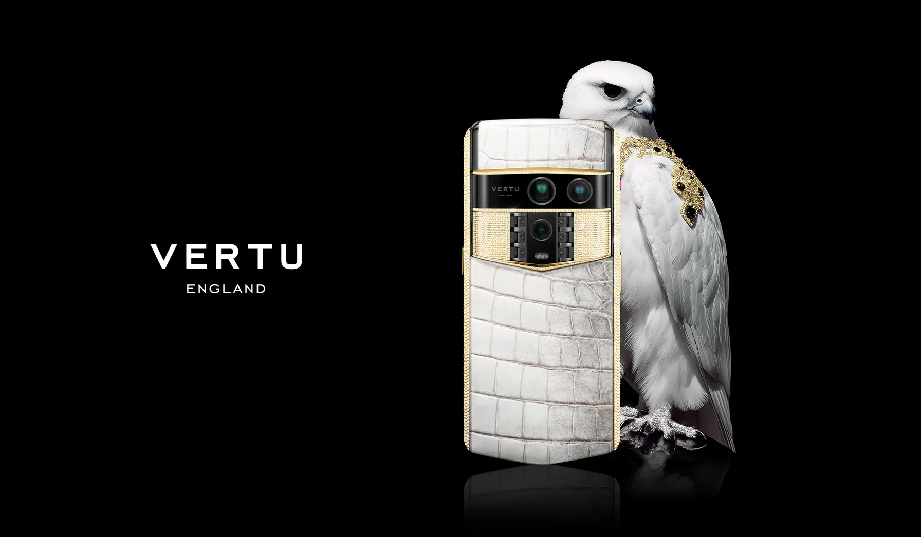 Vertu Agent Q Himalaya Alligator Gold & Diamond 2026
