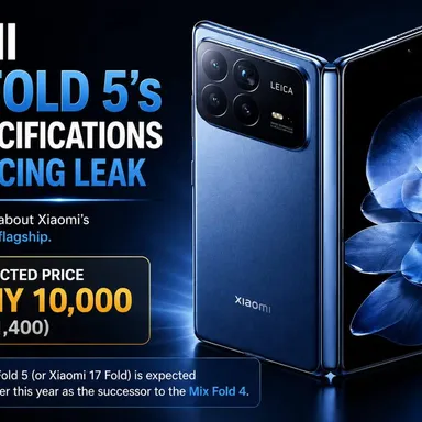 Xiaomi Mix Fold 5's Launch Timeline Hinted at by New Certification