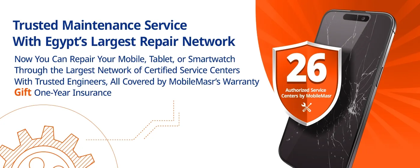 Reliable maintenance service with the largest maintenance network in Egypt