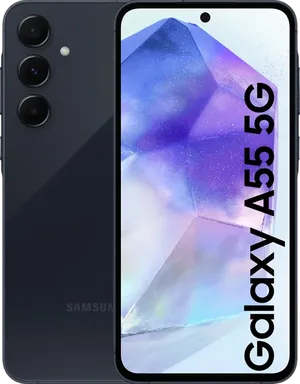 video سامسونج جلاكسي A55 رامات 8 جيجابايت 256 جيجابايت كُحلي غامق (Navy) VU020442
