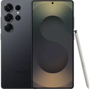video سامسونج جلاكسي S25 Ultra رامات 12 جيجابايت 256 جيجابايت أسود (Titan Black) VU021240