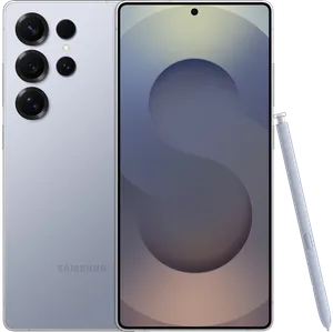 video سامسونج جلاكسي S25 Ultra رامات 12 جيجابايت 256 جيجابايت أزرق فاتح (Titanium Silver Blue) VU020760