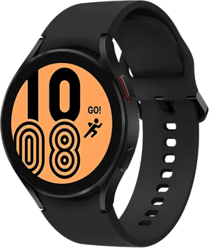 video ساعة ذكية سامسونج جلاكسي Watch4 (44mm) أسود VU017389