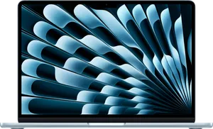 ابل ماك بوك اير 13.6 بوصة 2025 M4 SSD 256 جيجابايت رامات 16 جيجابايت أزرق فاتح VN020667